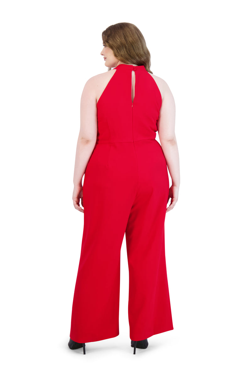 Twist Halter Neck Jumpsuit