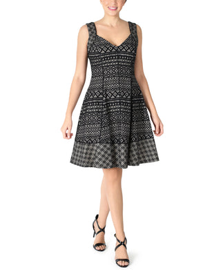 DONNA RICCO - SWEETHEART NECK DRESS