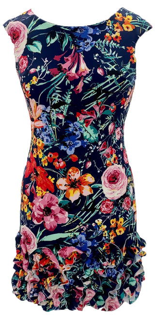 DONNA RICCO - EXTENDED SLEEVE CUPCAKE DRESS