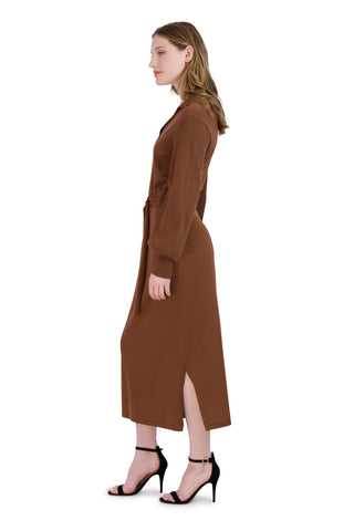 DONNA RICCO - JOHNNY COLLAR SWEATER DRESS