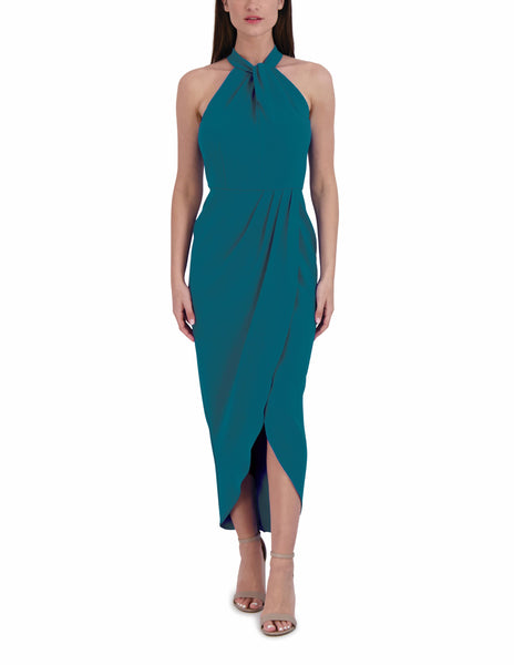 Julia Jordan Knot Neck Tulip Hem Dress – JULIA JORDAN