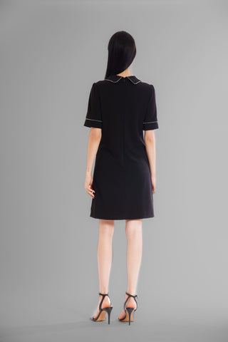 SHORT SLEEVE SHEATH DRESS