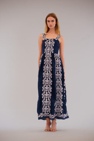 SHOULDER STRAP MAXI DRESS