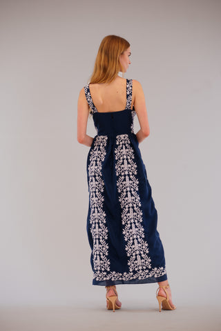 SHOULDER STRAP MAXI DRESS