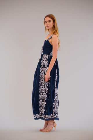 SHOULDER STRAP MAXI DRESS