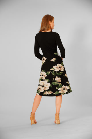 LONG SLEEVE KNIT DRESS