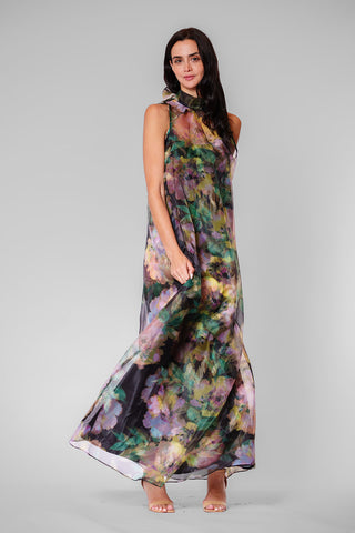 julia jordan embroidered maxi dress SLVLESS DROPPED WAIST LONG DRESS JULIA JORDAN