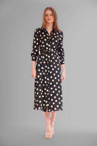 MIDI LENGTH SHIRT DRESS