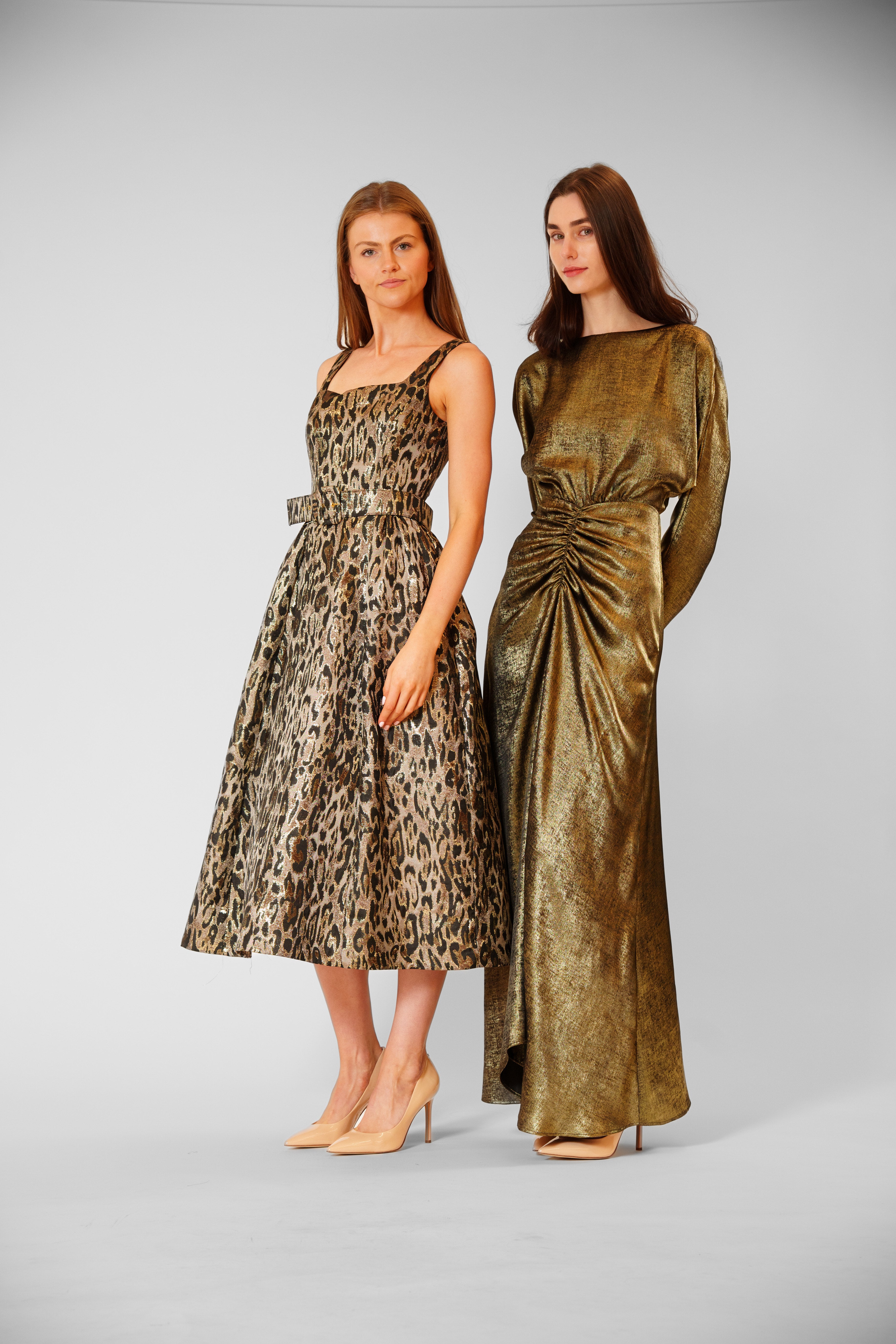 LONG LENGTH SLV LONG DRESS W/ ROUCHING JULIA JORDAN LONG LENGTH SLV LONG DRESS W/ ROUCHING JULIA JORDAN