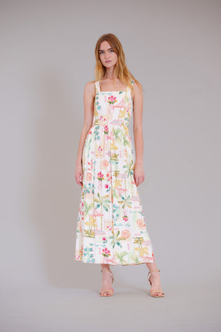 MIDI LENGTH SLVLESS DRESS