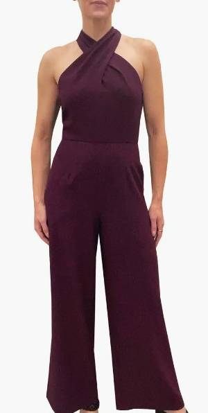 Sleeveless Halter Neck Jumpsuit