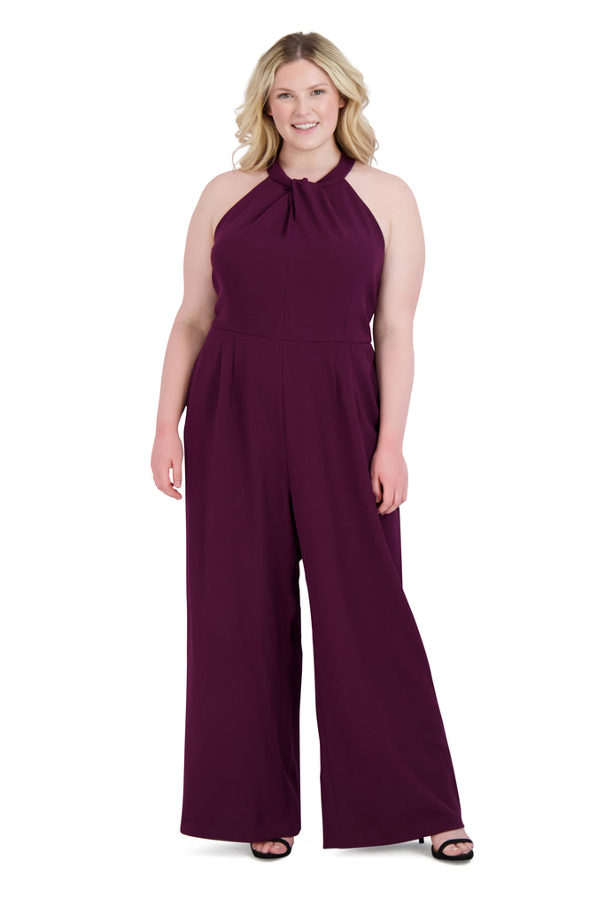 Twist Halter Neck Jumpsuit – JULIA JORDAN