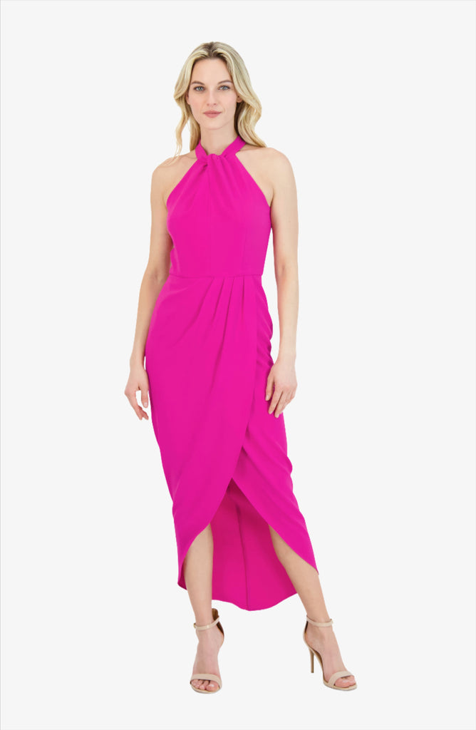 Knot Neck Maxi Dress