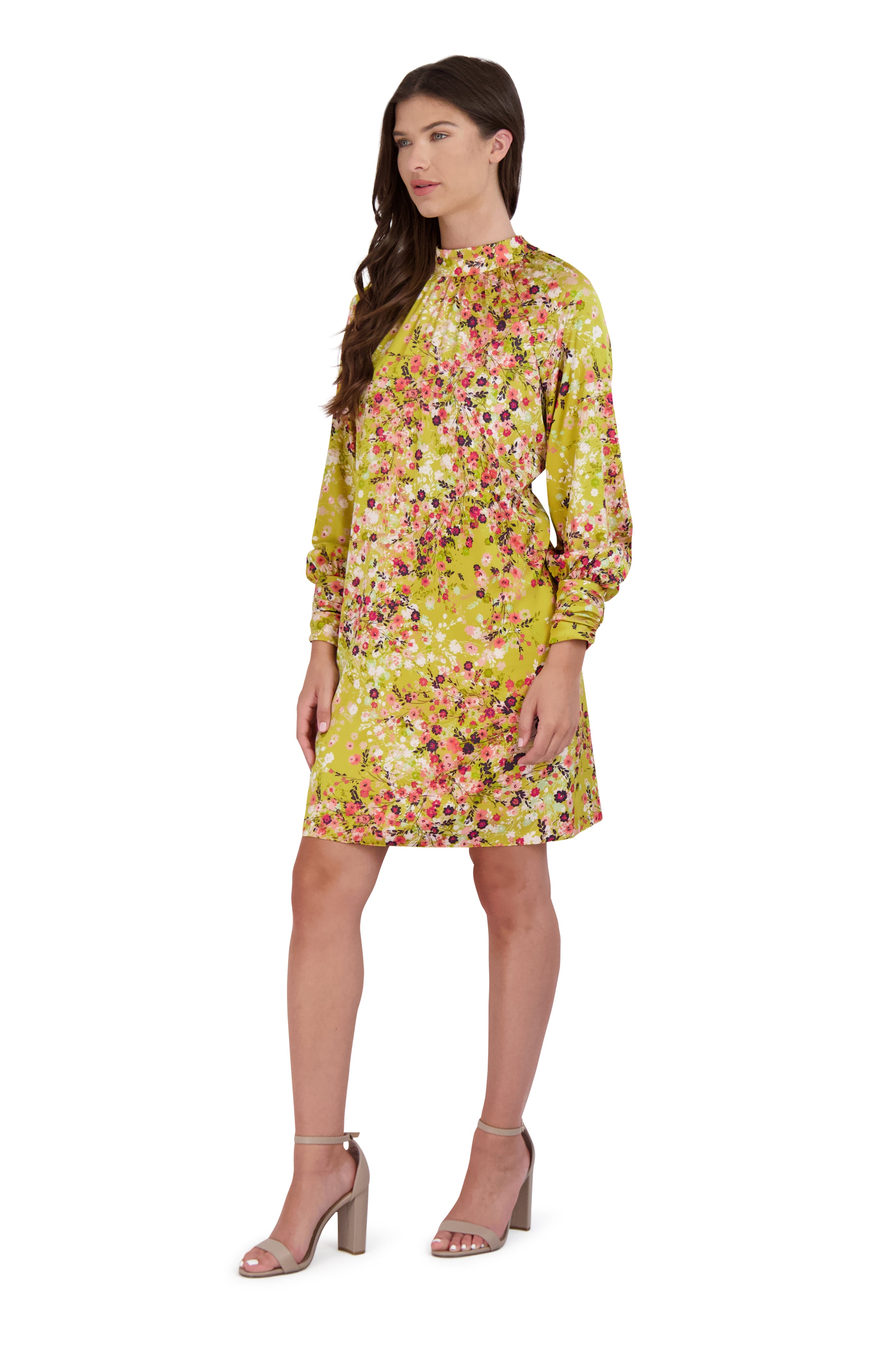 Long Sleeve Aline Dress – JULIA JORDAN Long Sleeve Aline Dress – JULIA JORDAN